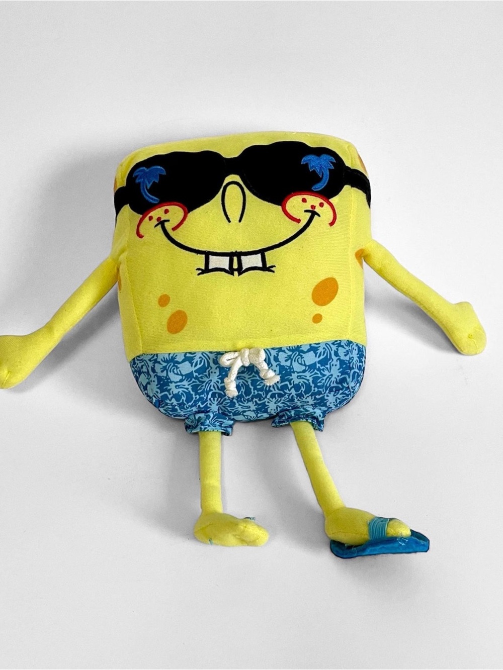 10” Vintage SpongeBob SquarePants Plush Nanco 2006 - Nickelodeon Stuffed Animal